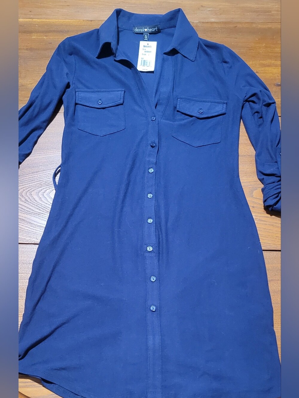 NWT Navy Blue Dress- Size Small